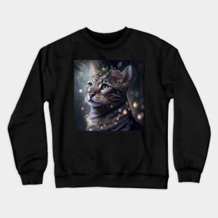 Captivating Bengal Cat Crewneck Sweatshirt